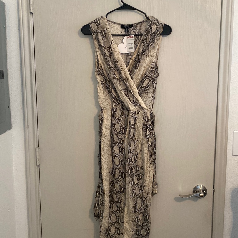 Fake Snakeskin dress. Perfect for brunch